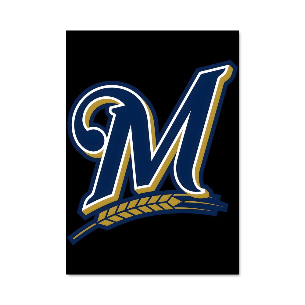 Poster Brew Crew – affiche Baseball